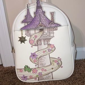 Loungefly tangled mini backpack